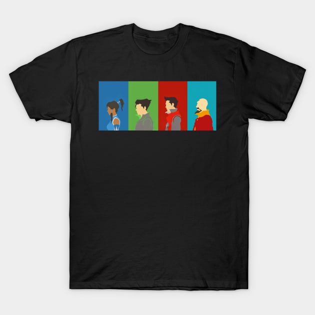 The Legend of Korra Minimalism T-Shirt by Davidbowles1